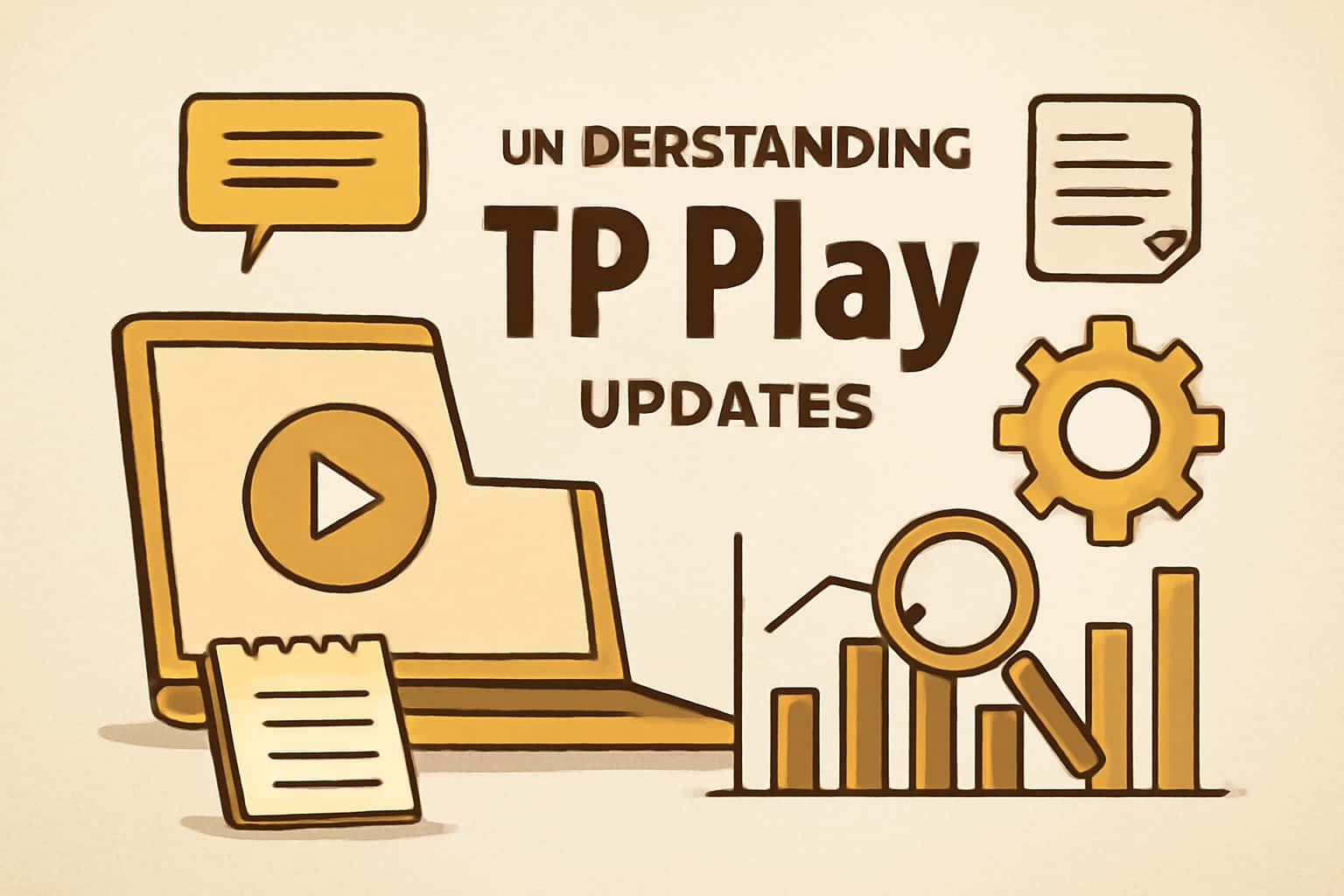 An illustrative scene showcasing the concept of TP Play Updates.